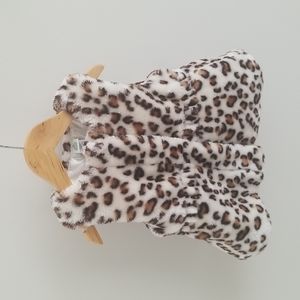 Toddler Leopard  Faux Fur Vest